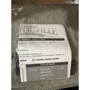 PLASTICVILLE HO SCALE U.S.A. 45134 ARCH BRIDGE MODEL KIT